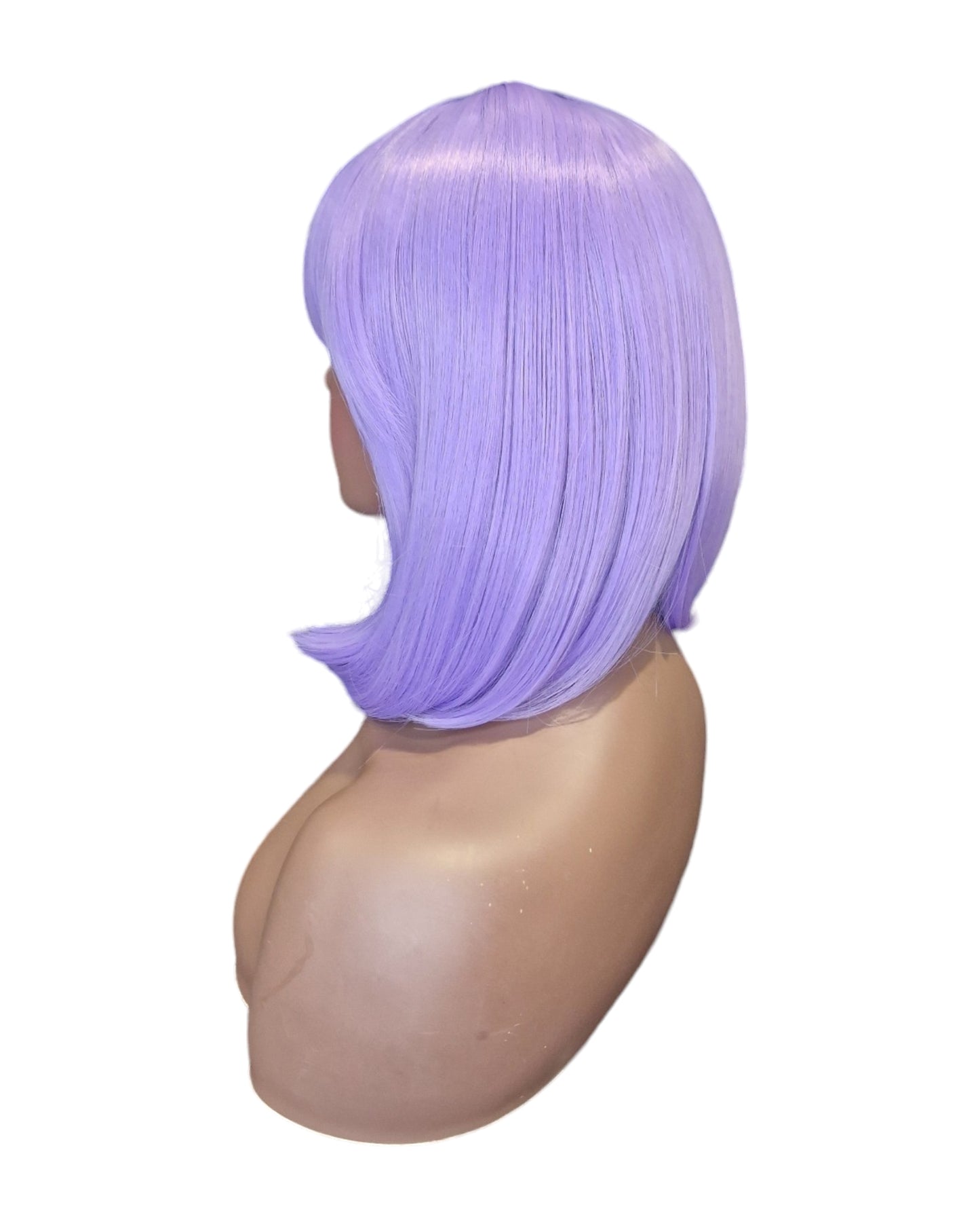 Lilac Purple Bob Hairstyle Wig. Iris