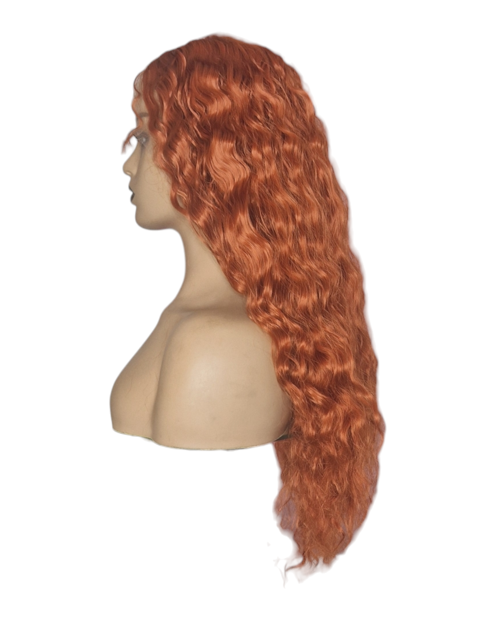 Mango Orange T Part Lace Front Wig. Shazia.