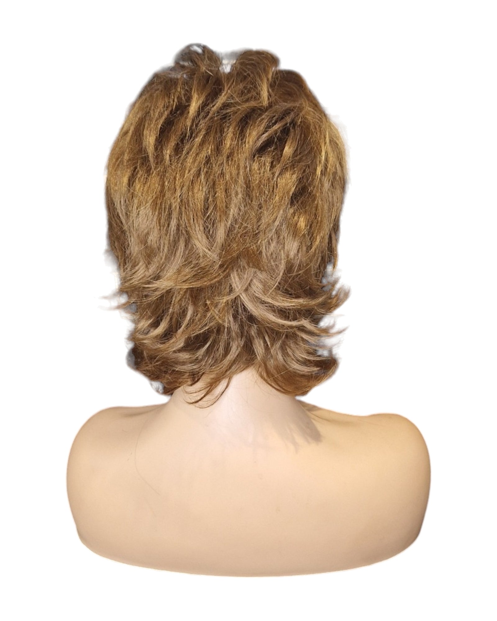 Honey Blonde Urchin Cut Wig. Sophie