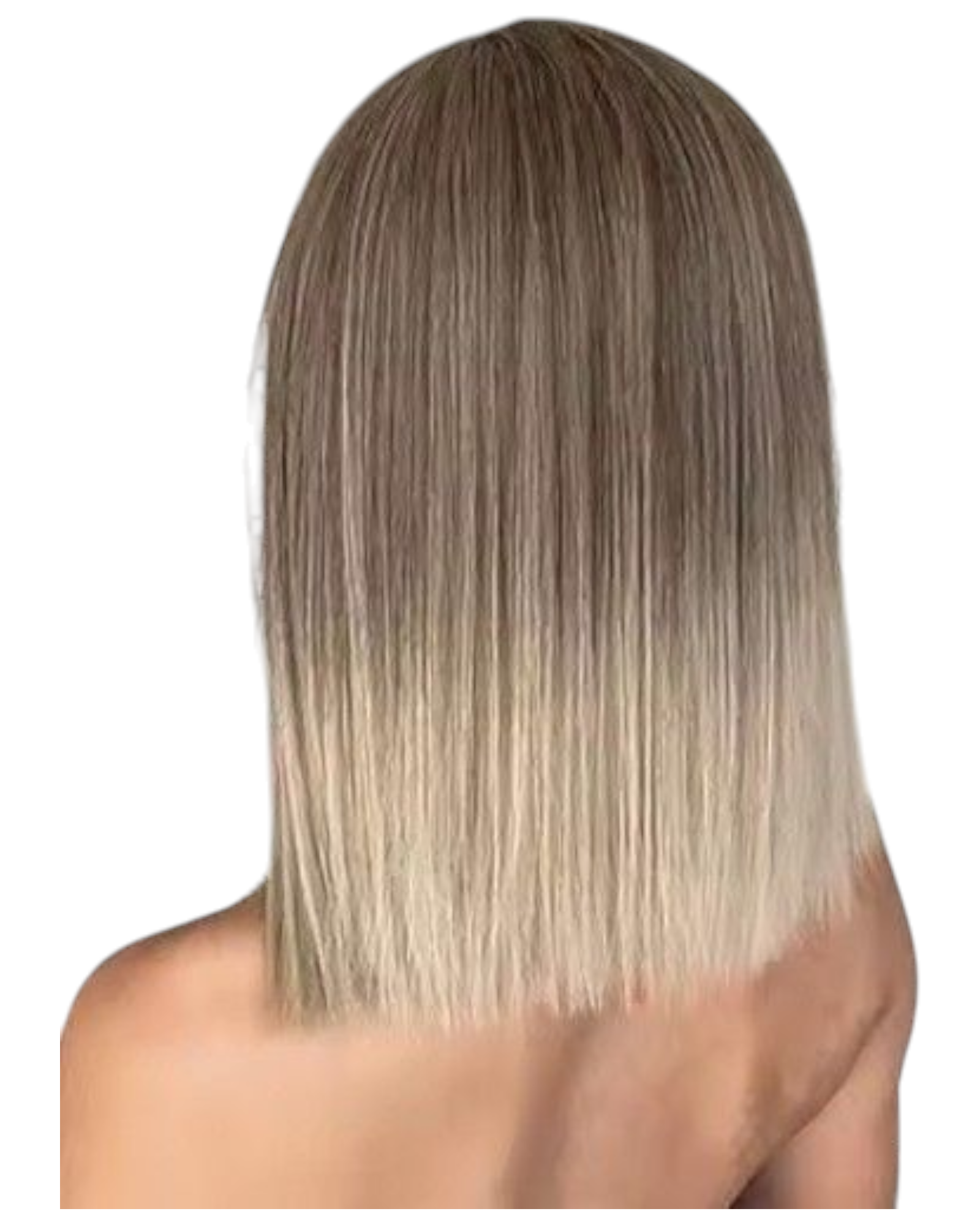Ombre Ashy Blonde Bob Wig. Zakia
