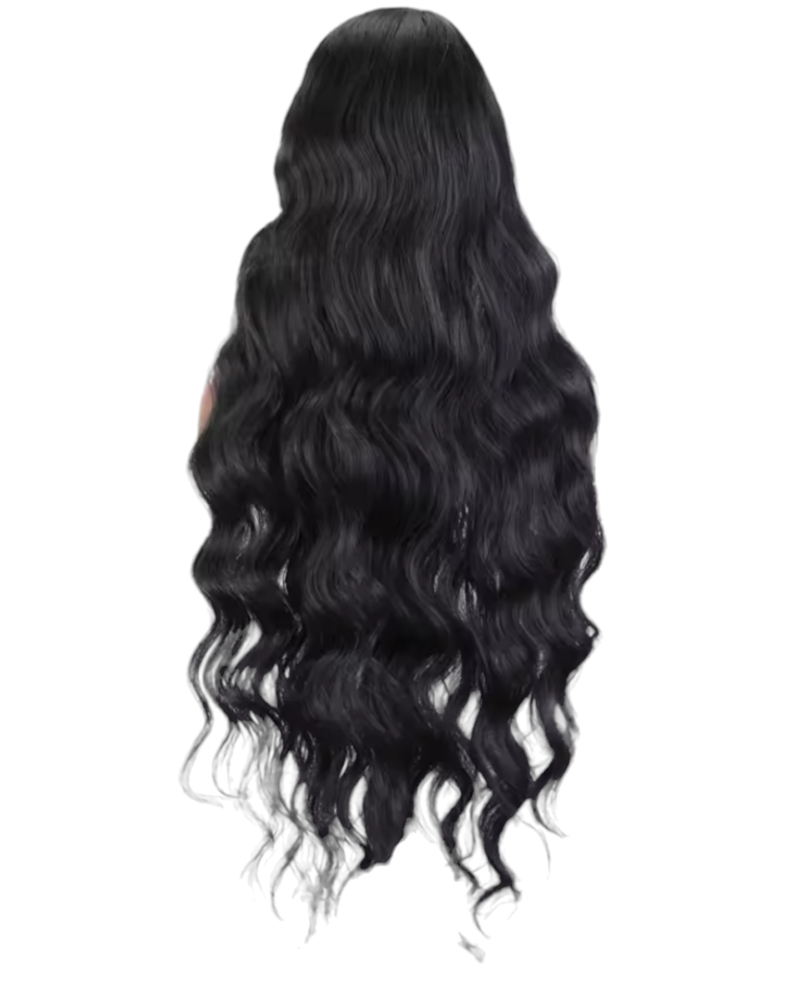 Black 36 Inch Lace Front Wig. Dream