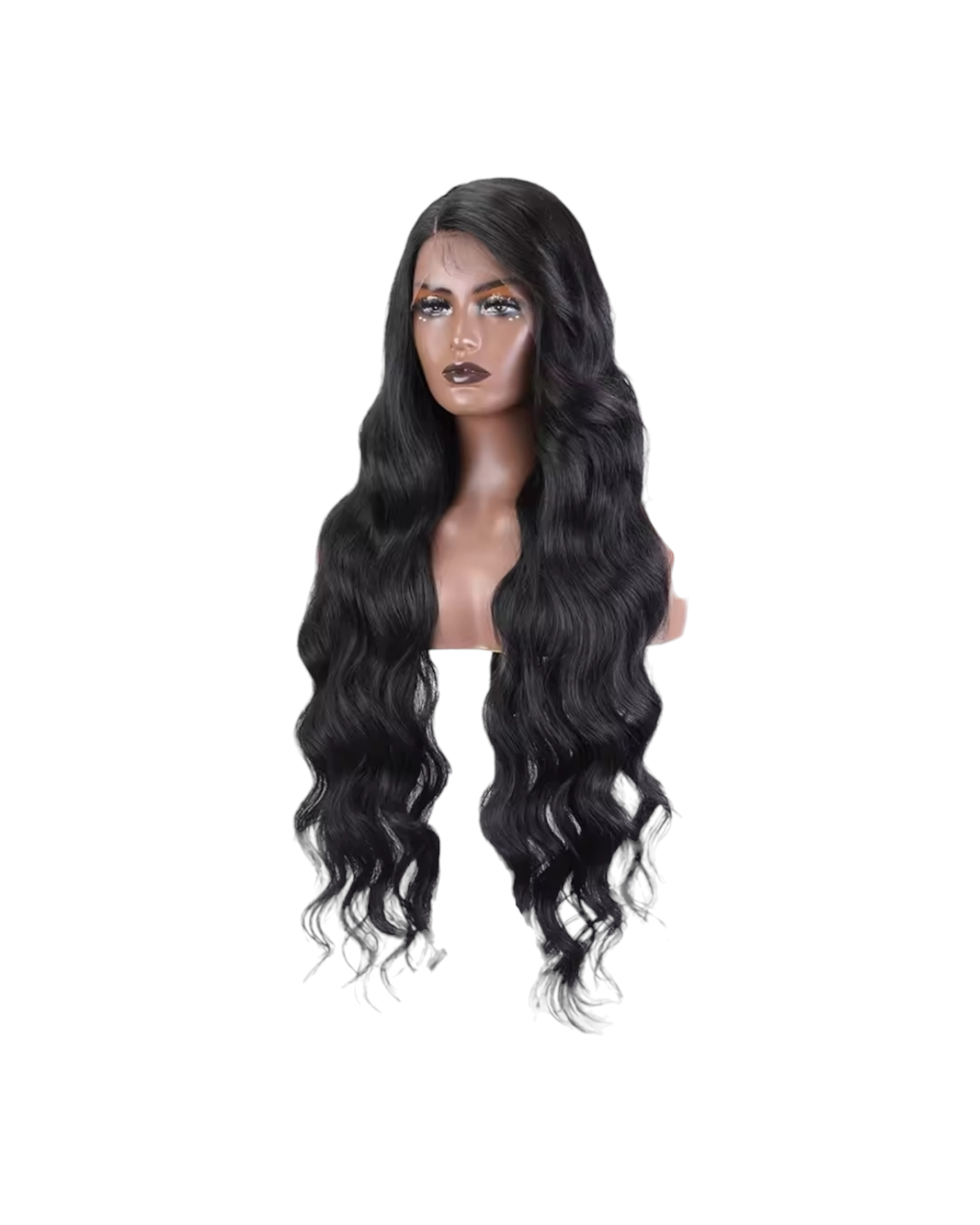 Black 36 Inch Lace Front Wig. Dream