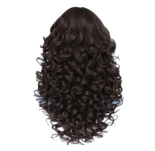Curly Lace Front T Part Lace Wig Black 1B. Zena