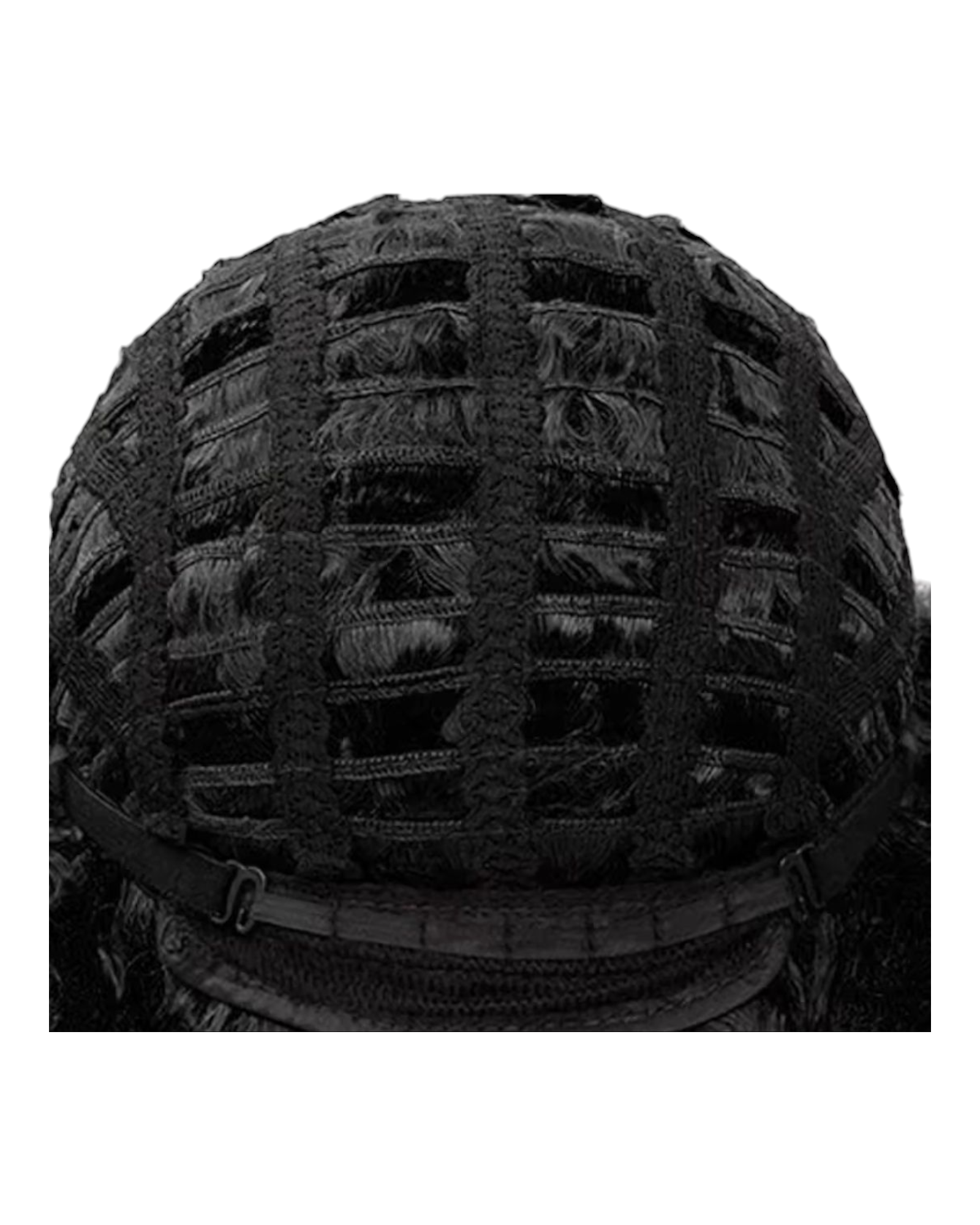 Morticia Extra Long Black Wig.