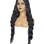 Black Wavy T Part Lace Front Wig. Whitley