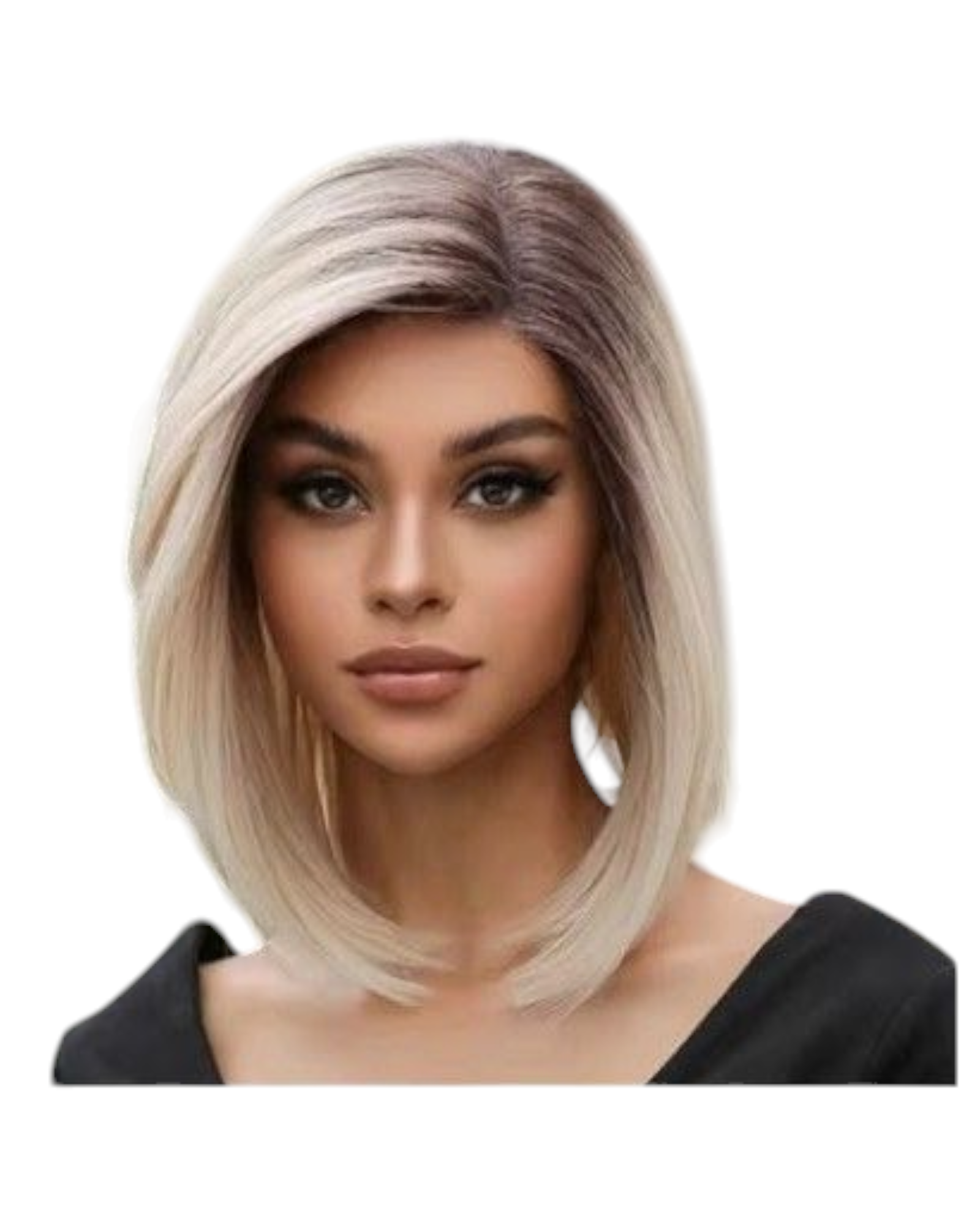 Blonde Lace Front Bob Wig. Courtney