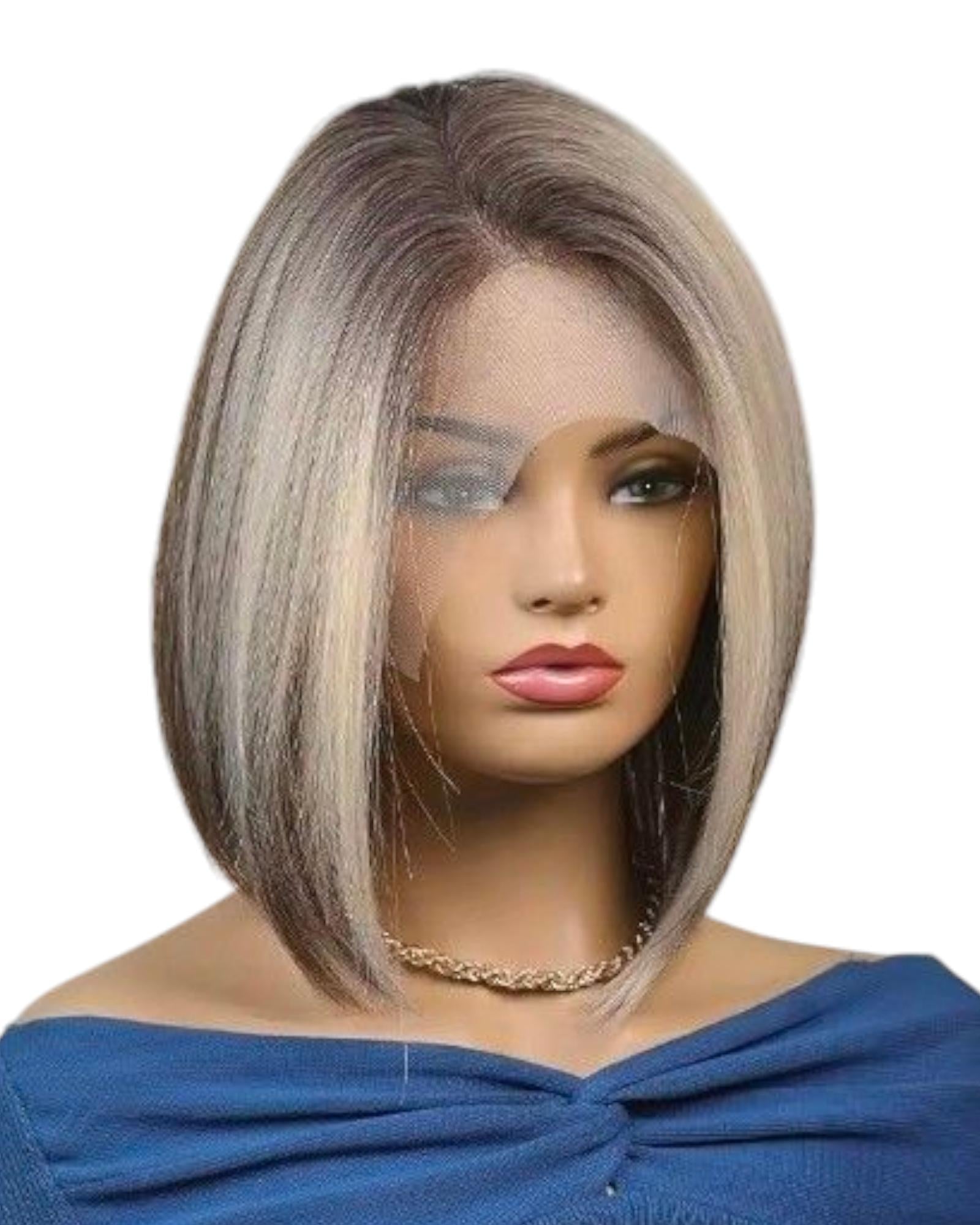 Blonde Ombre Lace Front Bob Wig. Courtney