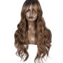 Brown Coco Middle Part Lace Wig. Wendi
