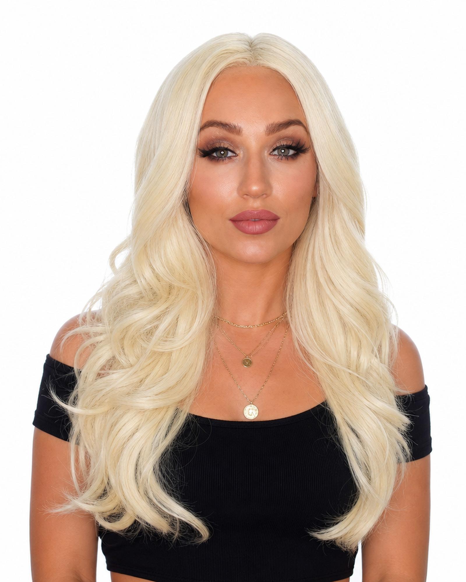 Blonde Lace Front Face Framing 70&