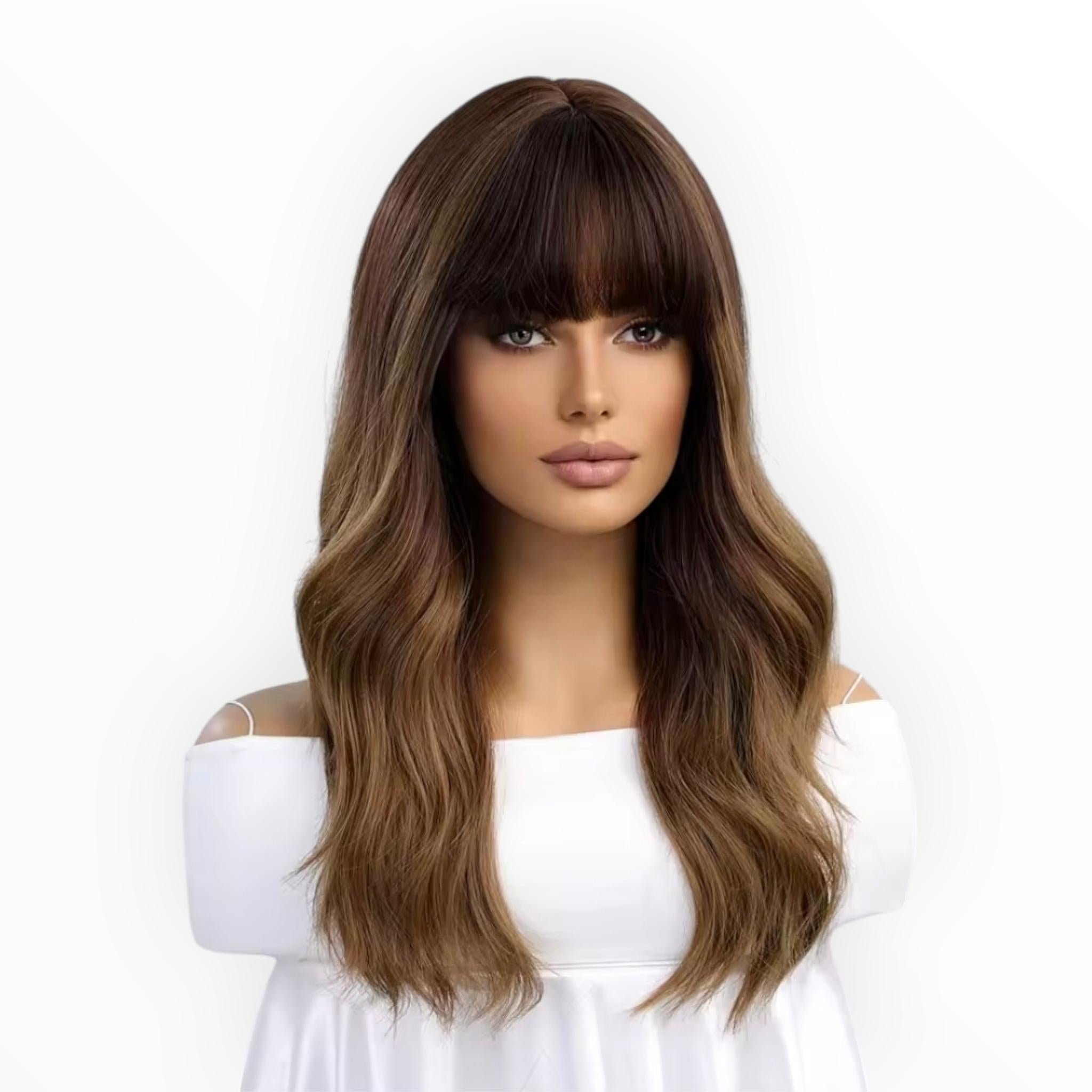 Face Framing Shoulder Length Wig. Kathie
