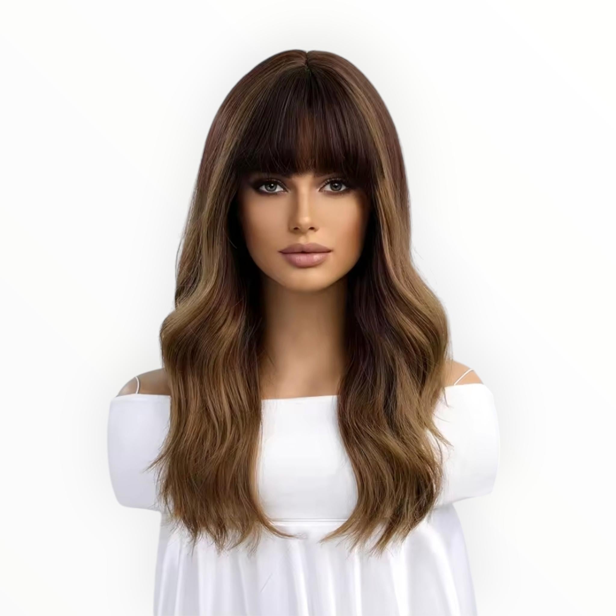 Face Framing Shoulder Length Wig. Kathie