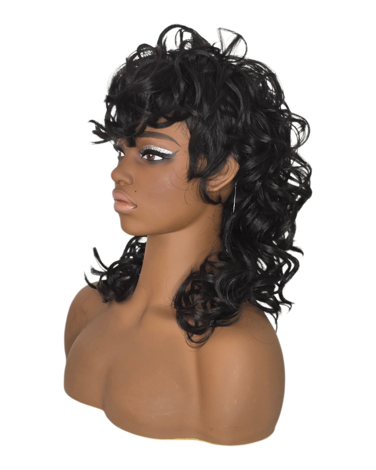 Back Shag Mullet Hairstyle Wig. Reeva