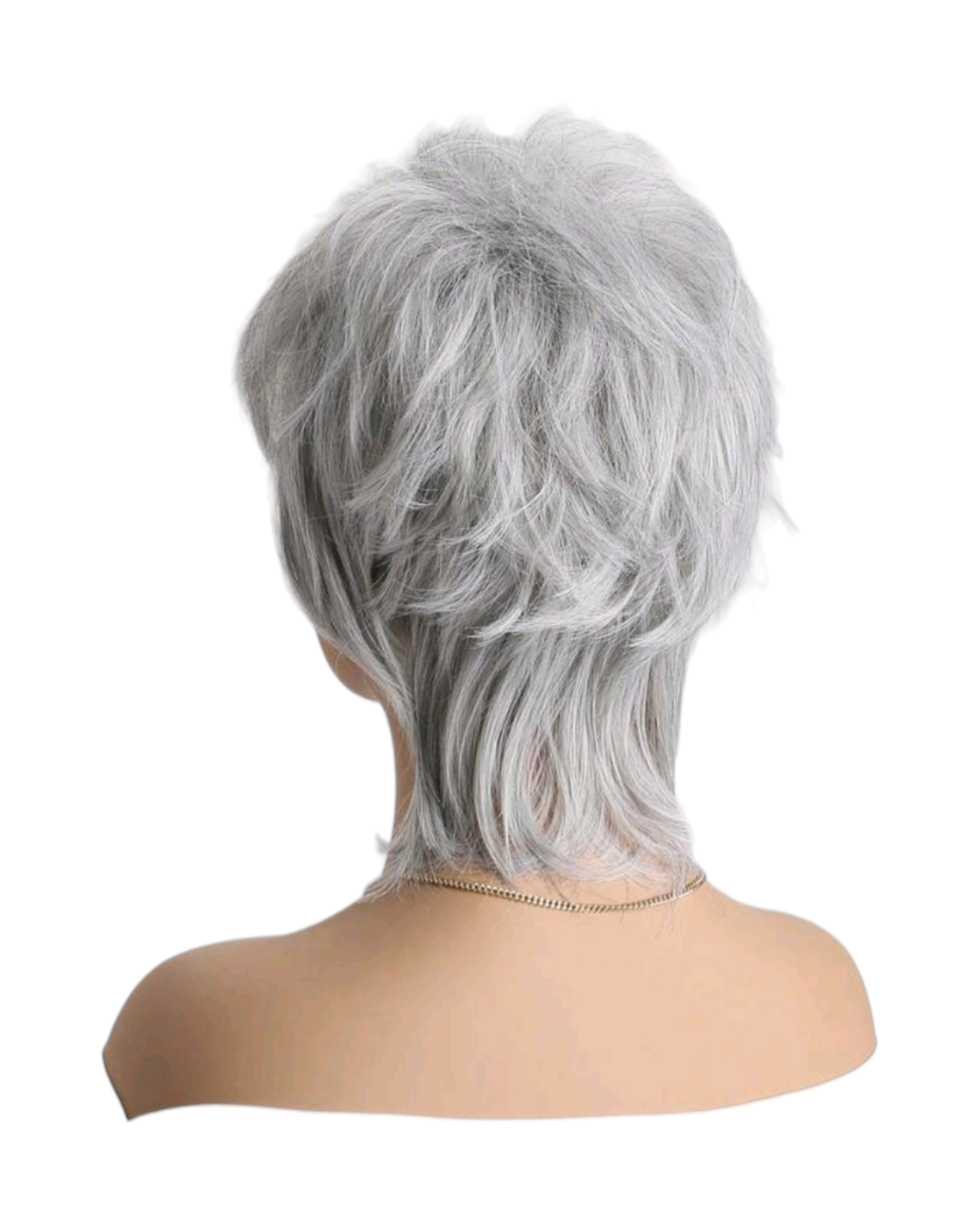 Silver Grey Short Style Wig. Bella