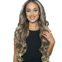 Ash Blonde Balayage Wavy Lace Front Wig. Echo