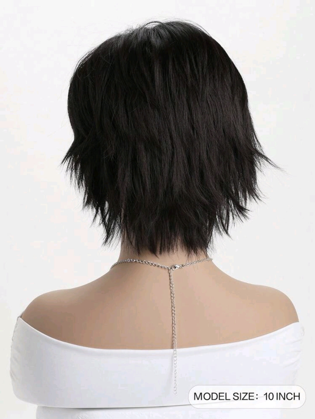 Short, Chic Choppy Wig. Louisa