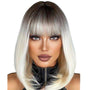 Blonde Long Bob Wig With Fringe. Kelsee