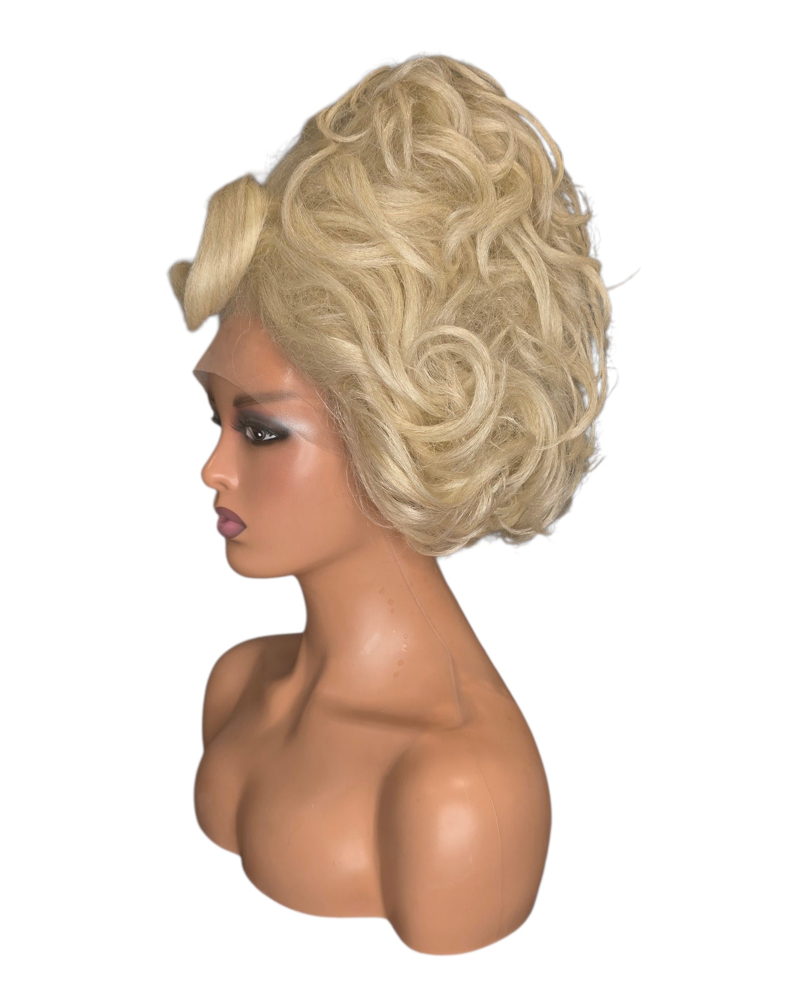 Light Blonde Bouffant Drag Queen Wig