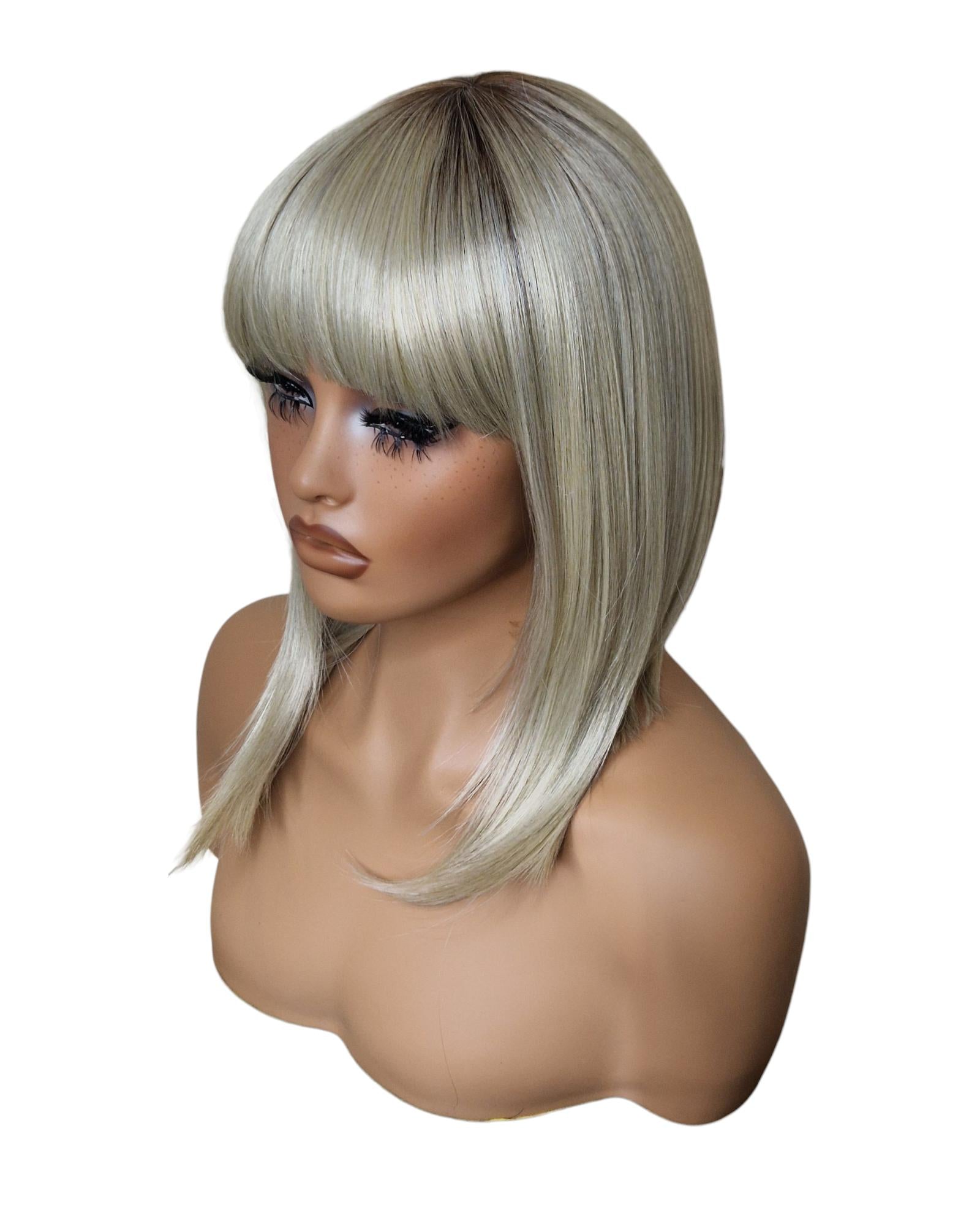 Champagne Blonde Bob Wig. Alix