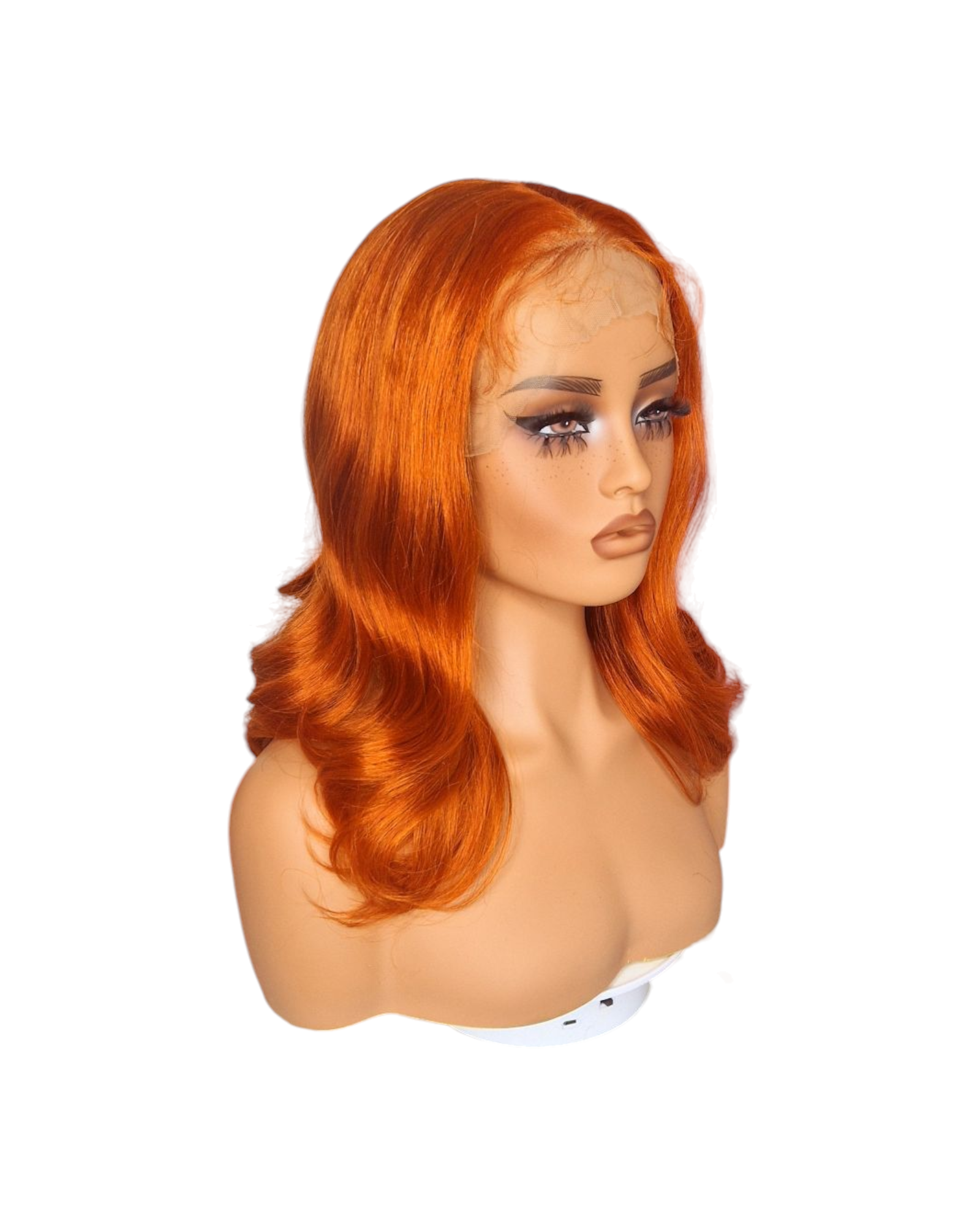 Rust Ginger Lace Front Wig. Brye