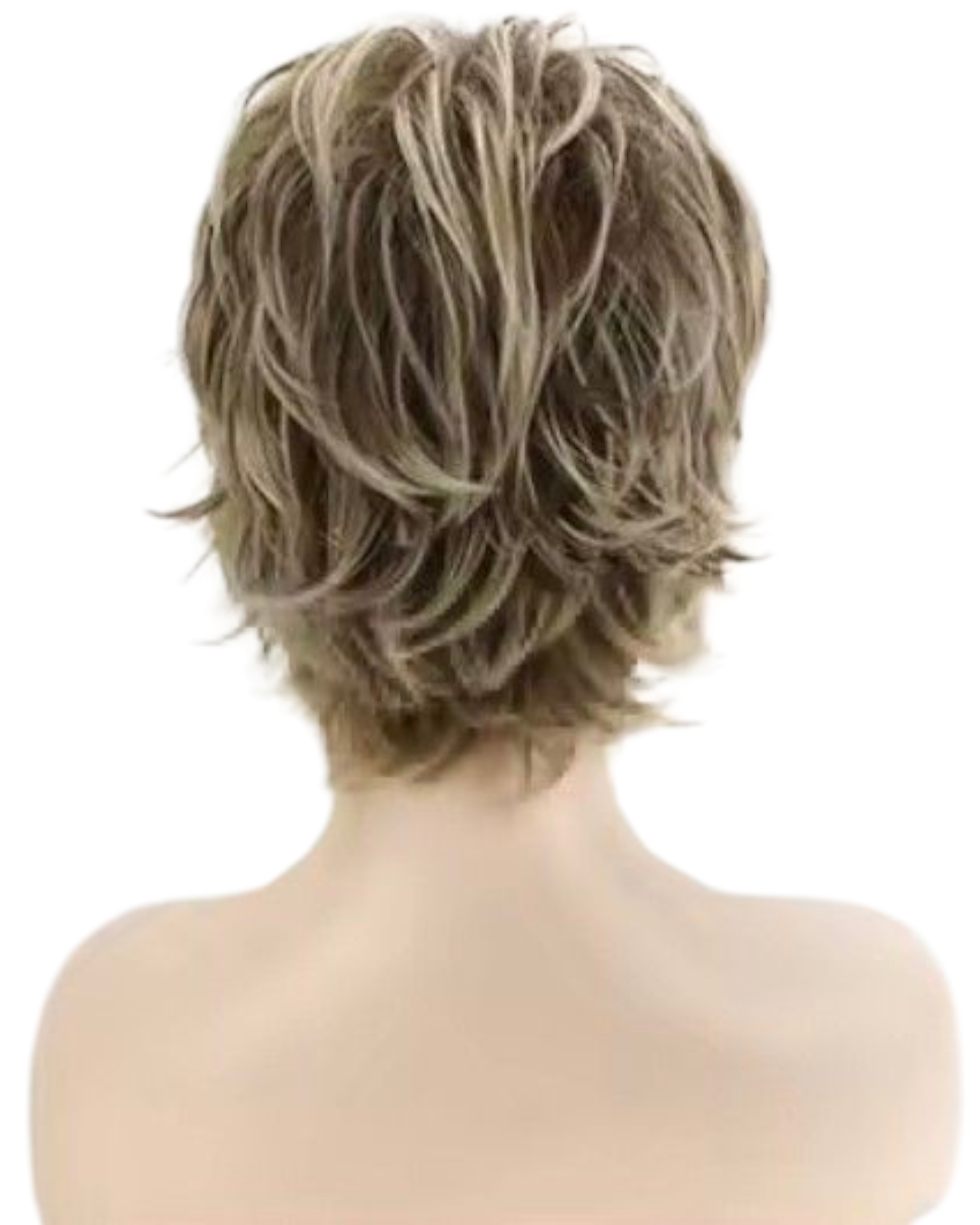 Ash Blonde Ombre Short Sophie Wig.