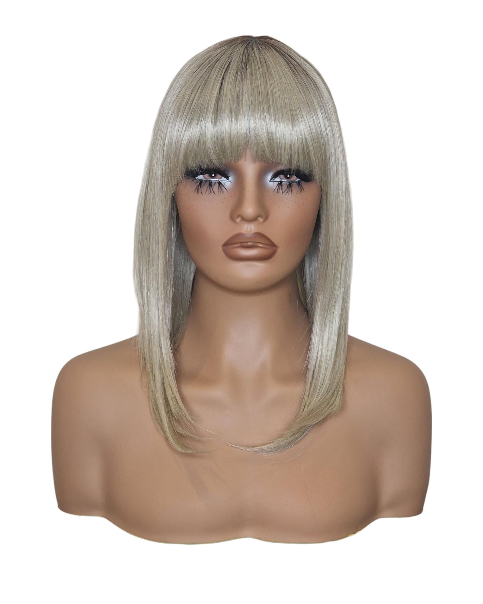 Champagne Blonde Bob Wig. Alix