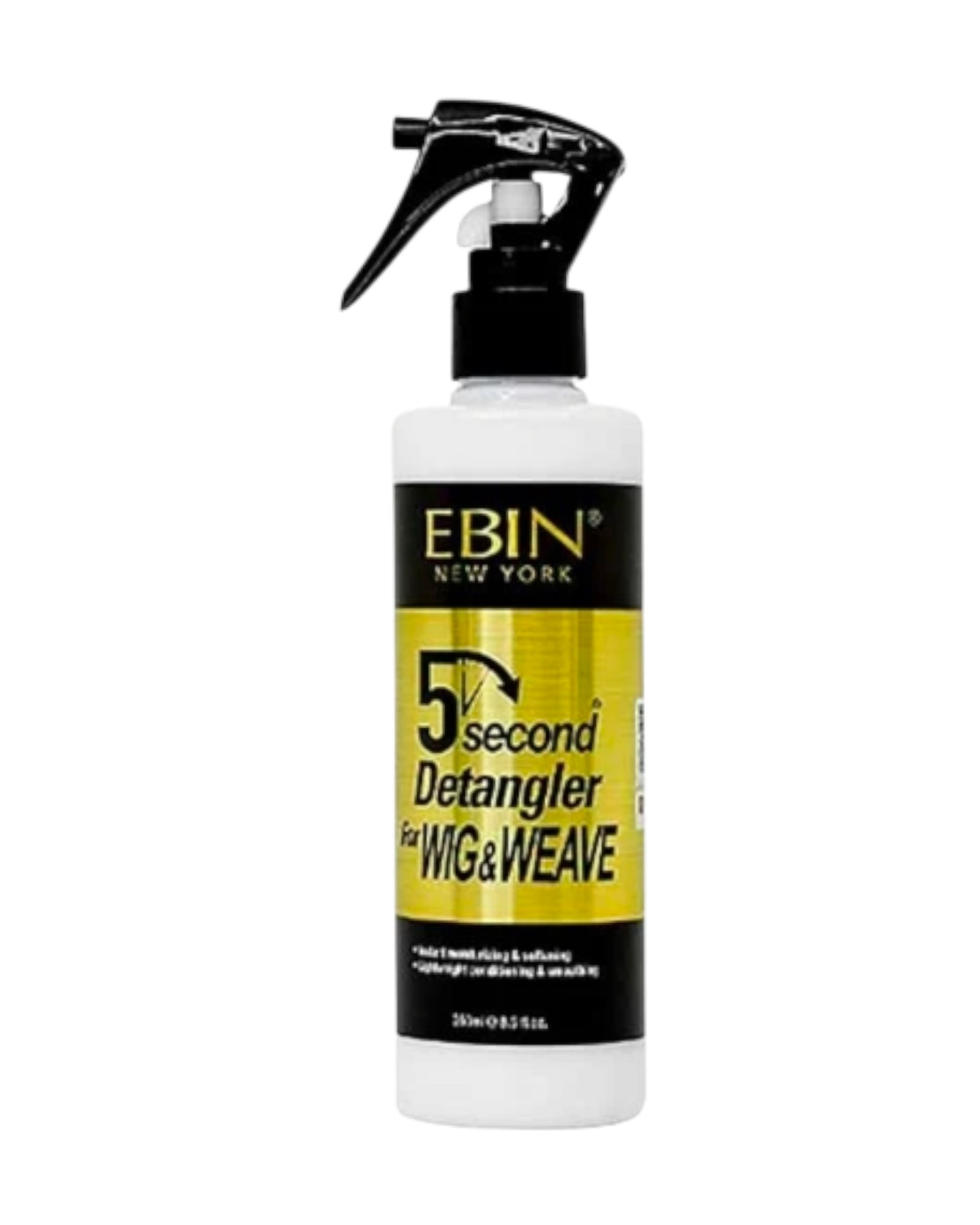 5 Second Wig Detangler Spray. Ebin New York