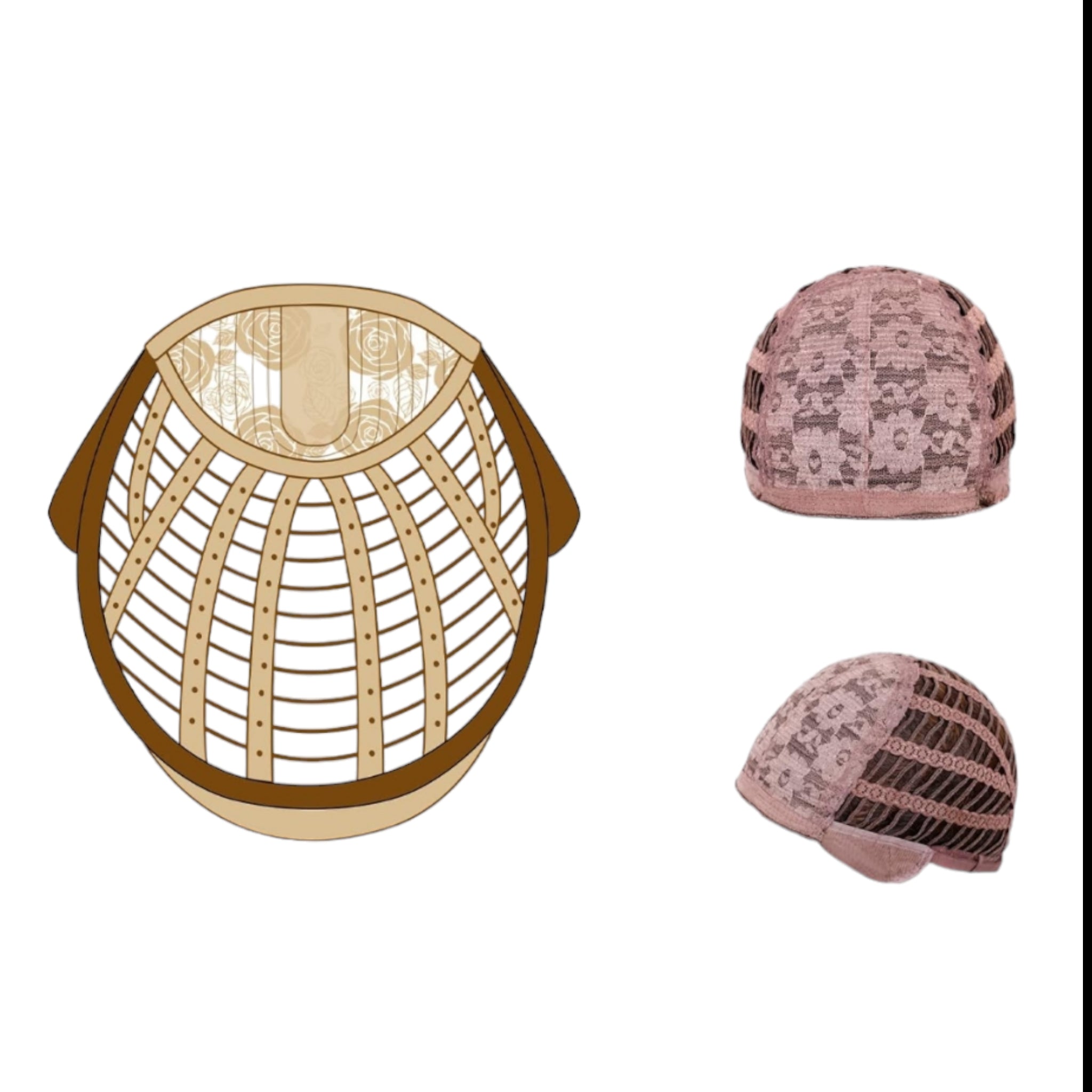 Blonde Corkscrew Curls Bob Style Wig. Prya