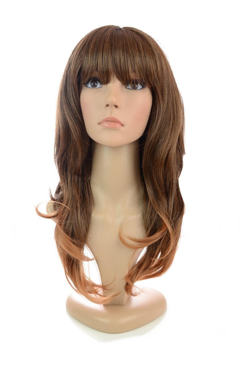 Bardot Volume Face Framing Wavy Wig Natural Brown
