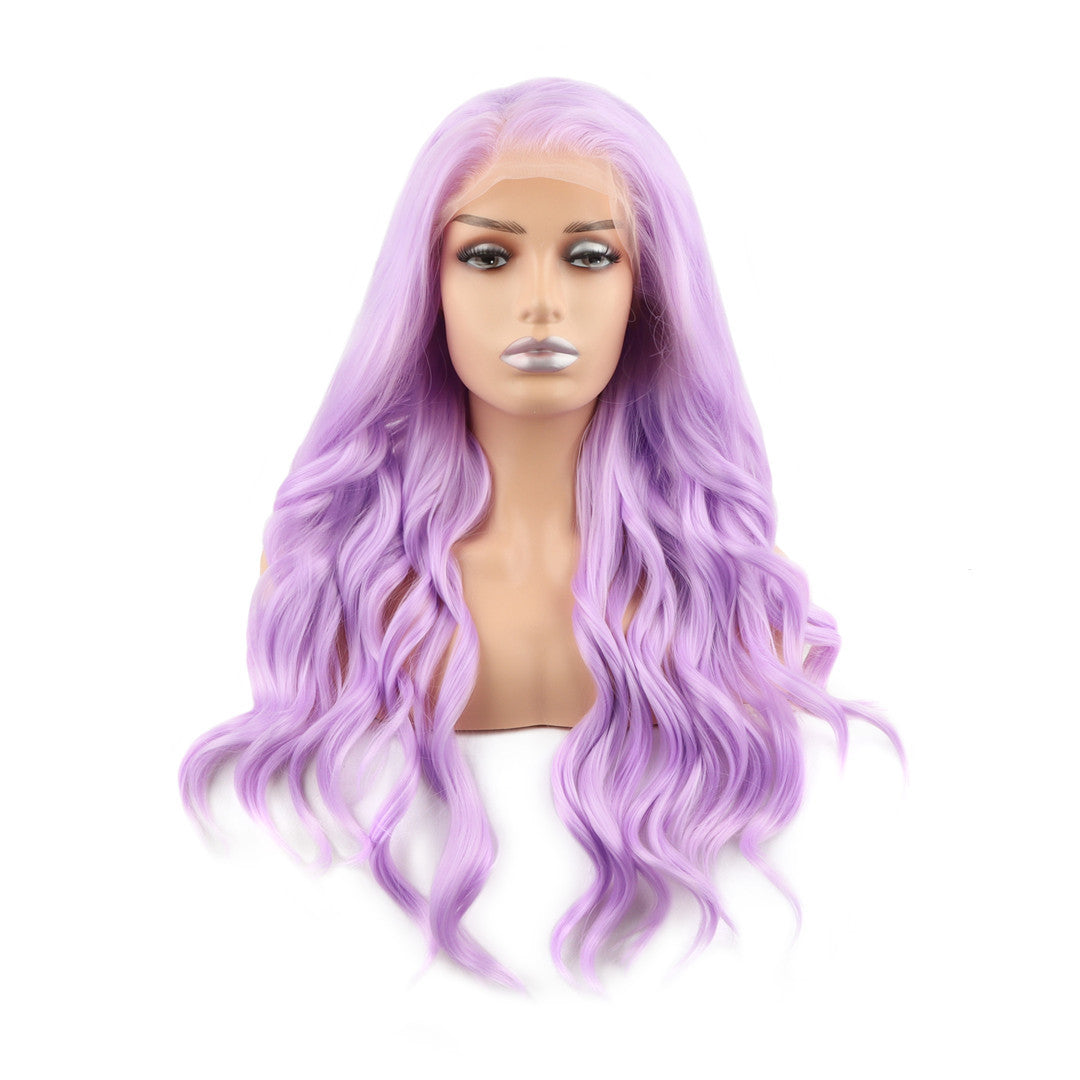 Purple Violet Lace Front Wig. Blubelle Wig