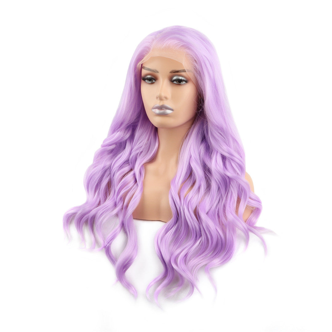 Purple Violet Lace Front Wig. Blubelle Wig