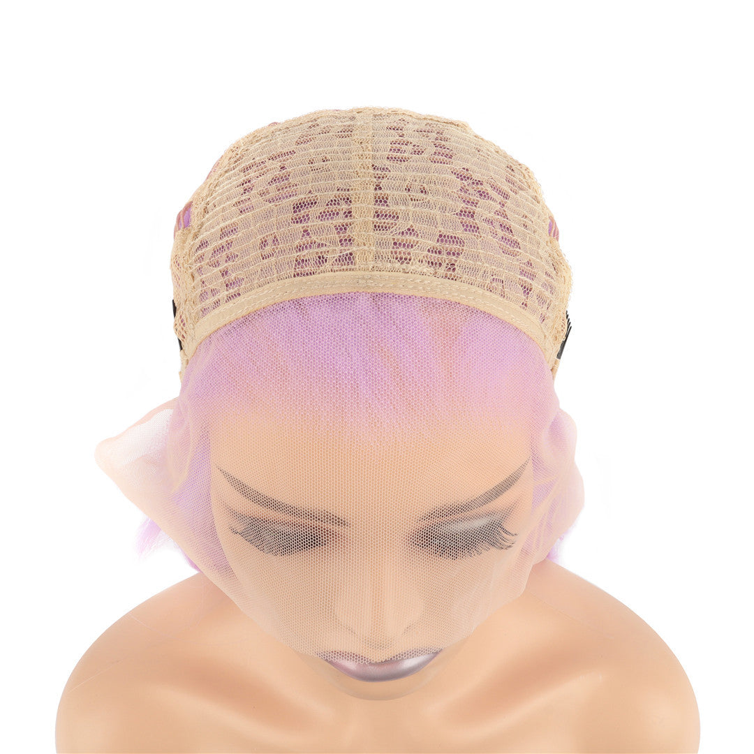 Purple Violet Lace Front Wig. Blubelle Wig