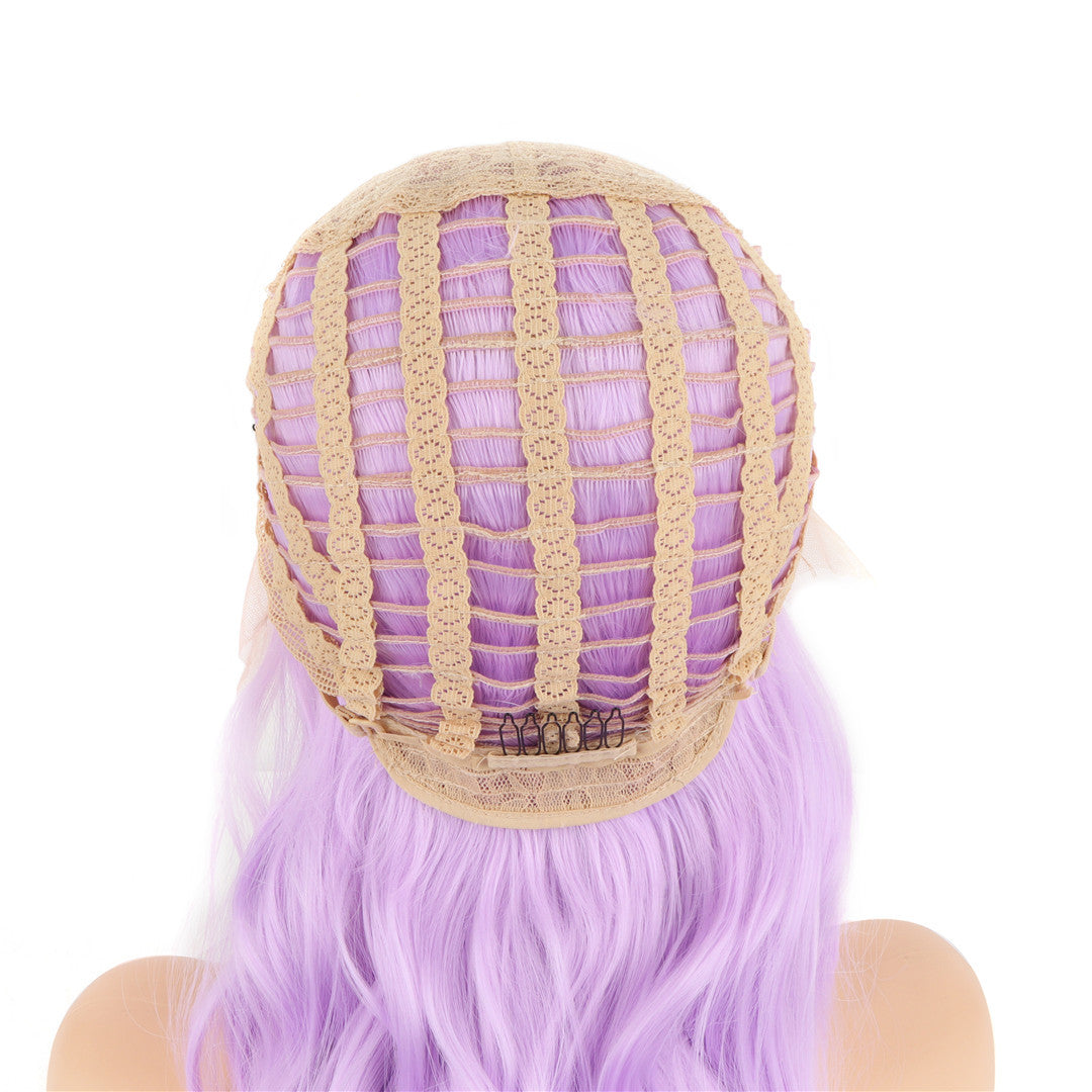 Purple Violet Lace Front Wig. Blubelle Wig