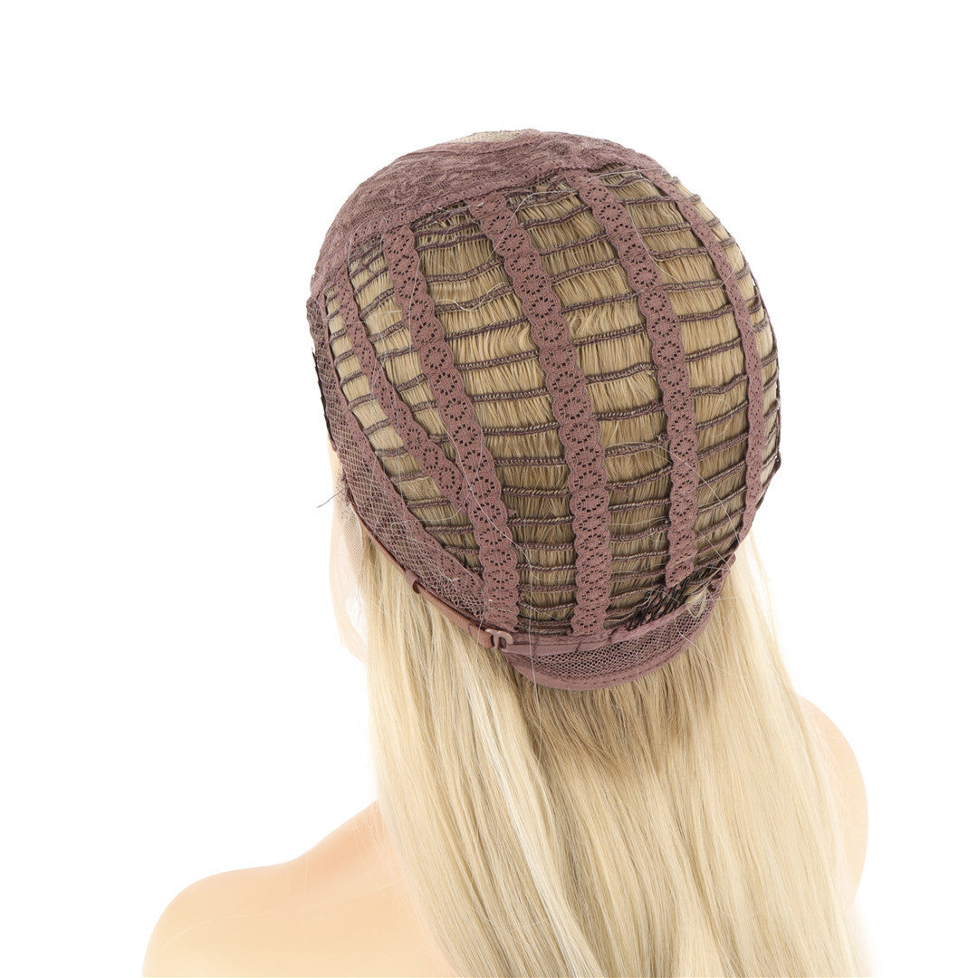 Ash Blonde Natural Wave T Part Lace Front Wig. Starr