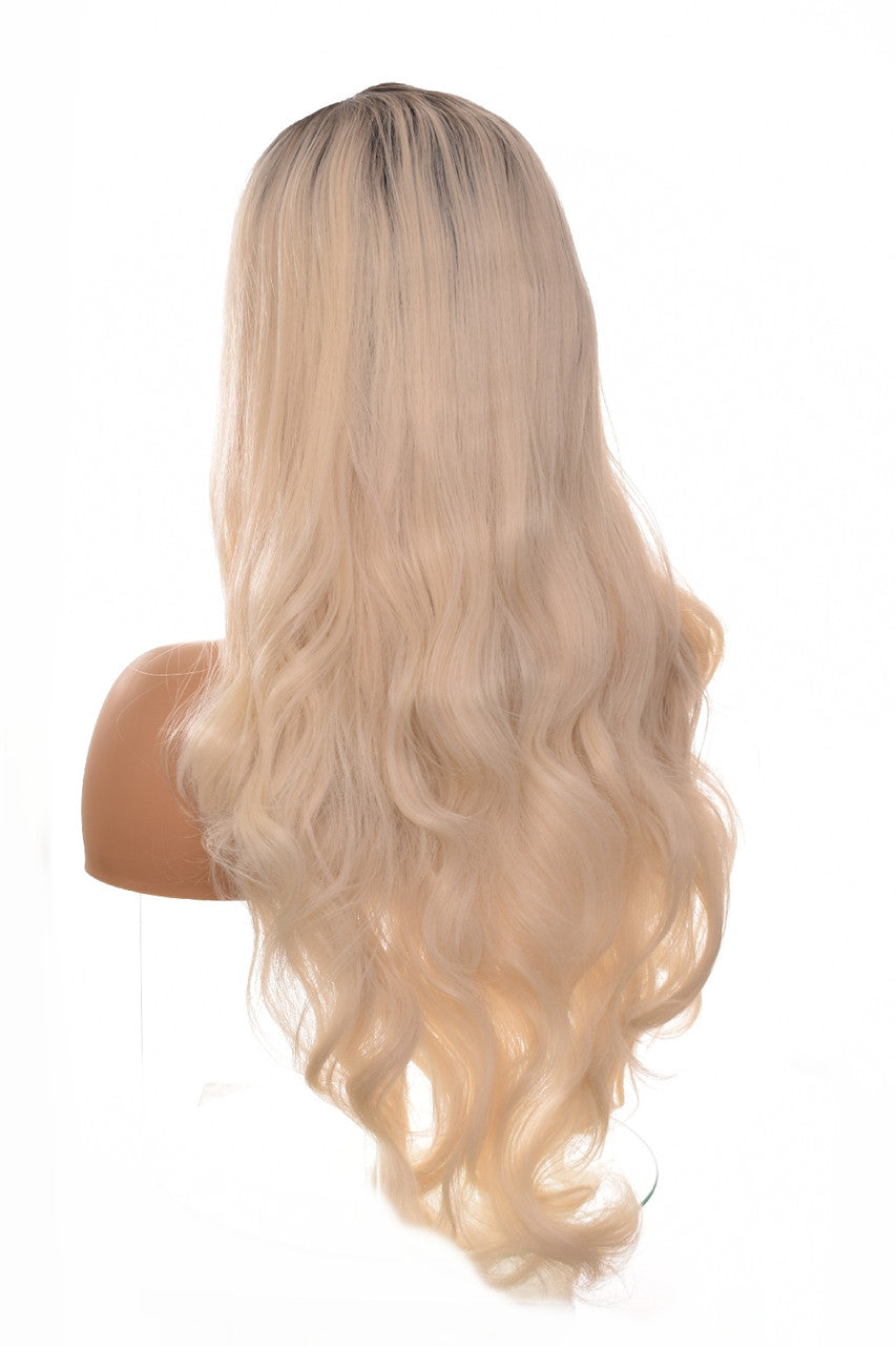 Platinum Blonde Lace Front  Wig