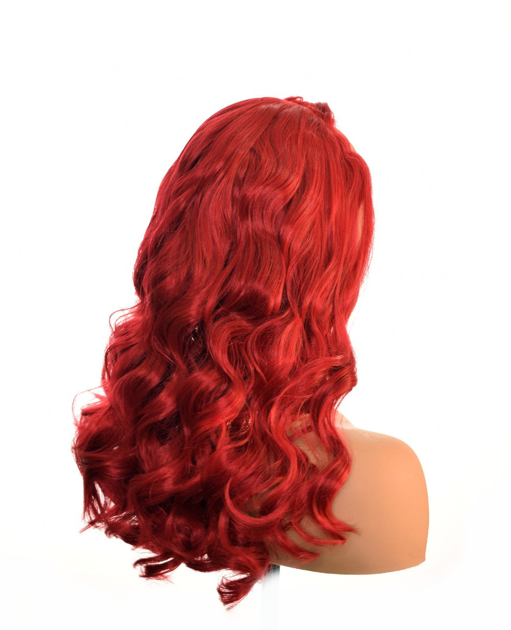 Deep Red Pin Up Lace Front Wig. Rhea Wig.