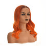 Orange Ombre Lace Front Wig. Sari