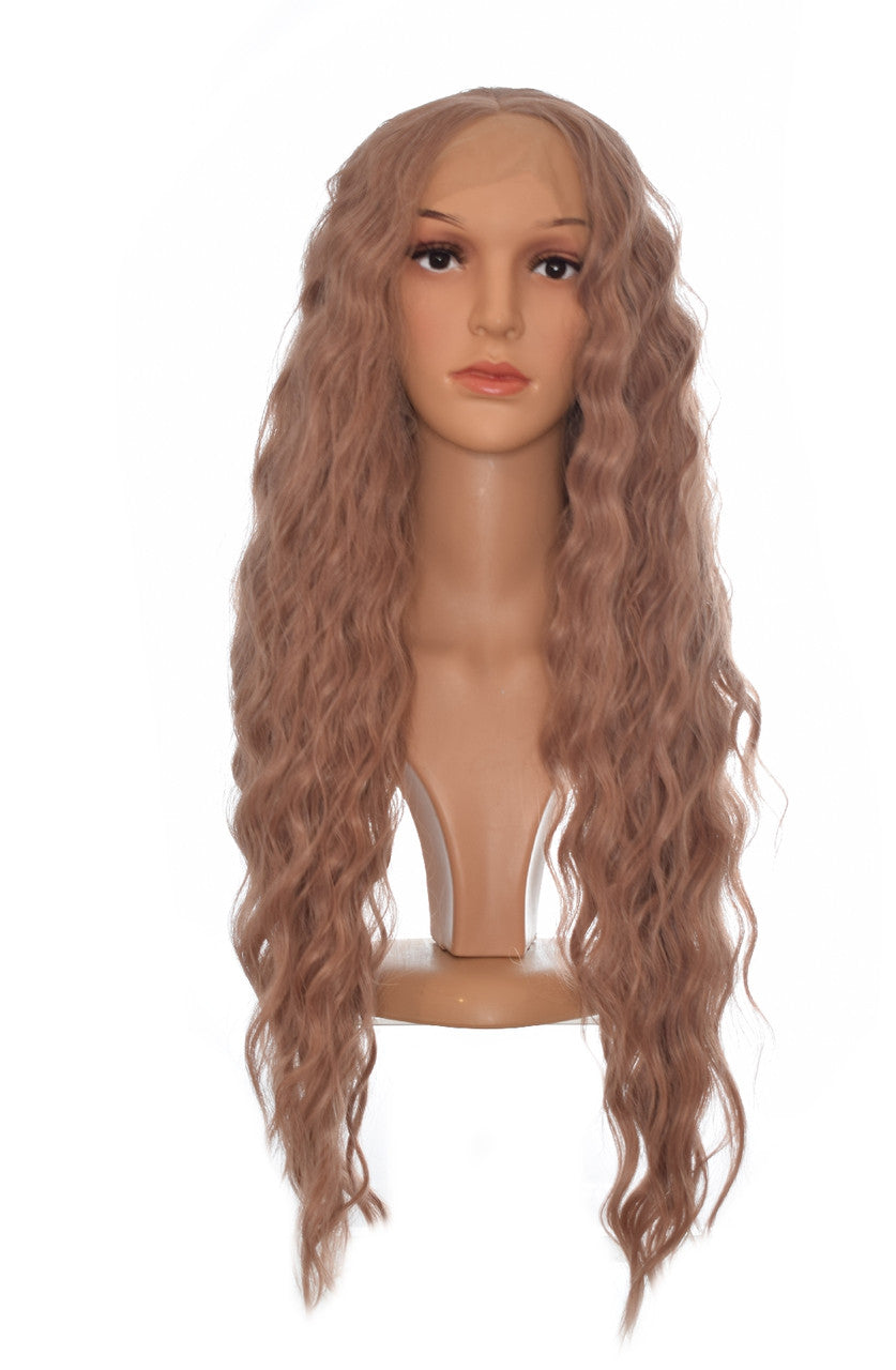 Pastel Waterwave Lace Front Wig. Leonie.