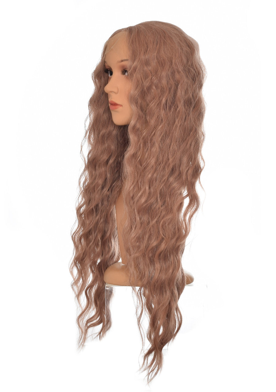 Pastel Waterwave Lace Front Wig. Leonie.