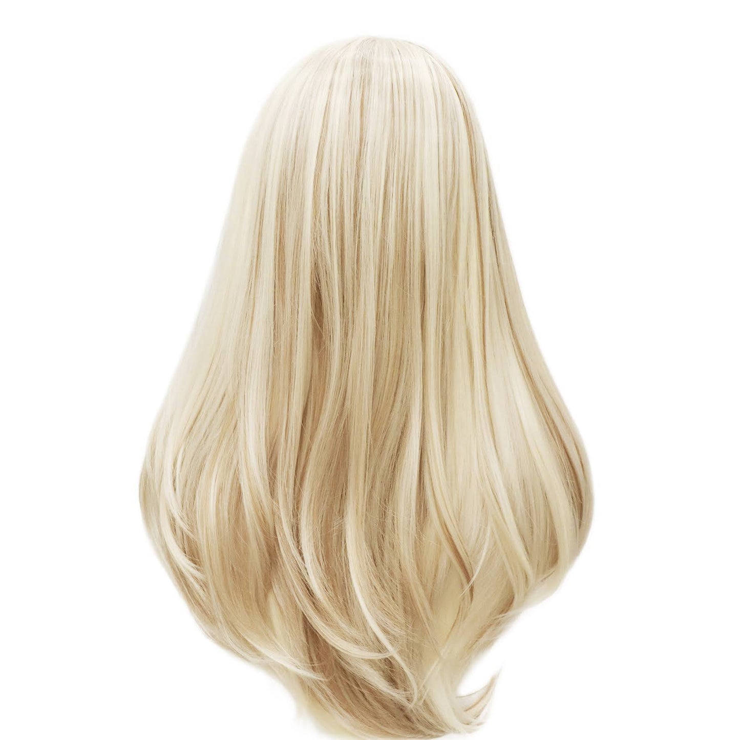 Blonde Blended Highlights Lace Front Wig. Aurora