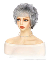 Silver Grey Mature Wig. Brenda-CelebWigs