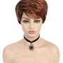 Copper Red Ombre Short Chic Wig. Emmie