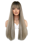 Silver Ash Blonde Straight Wig. Jossie.-CelebWigs