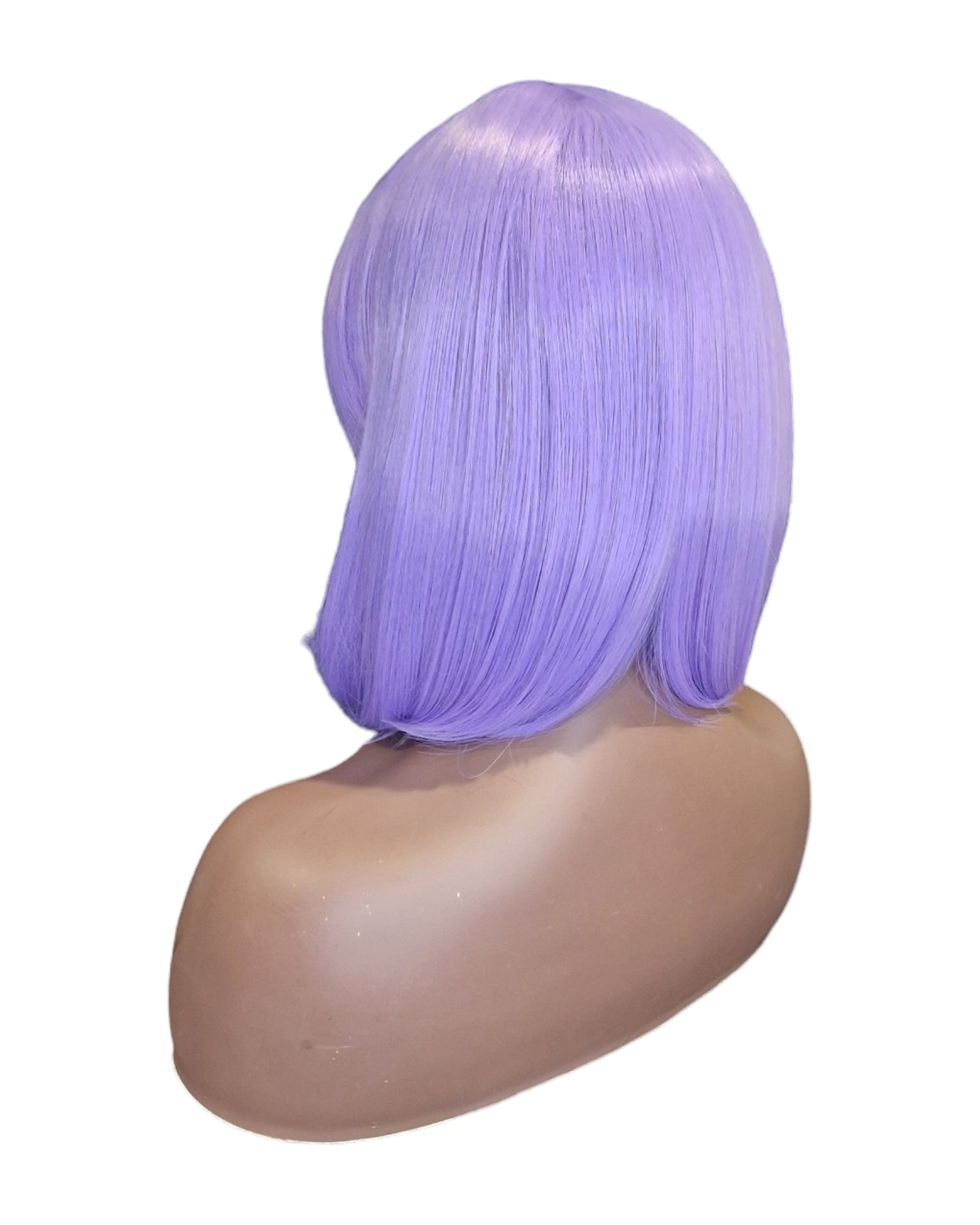 Lilac Purple Bob Hairstyle Wig. Iris