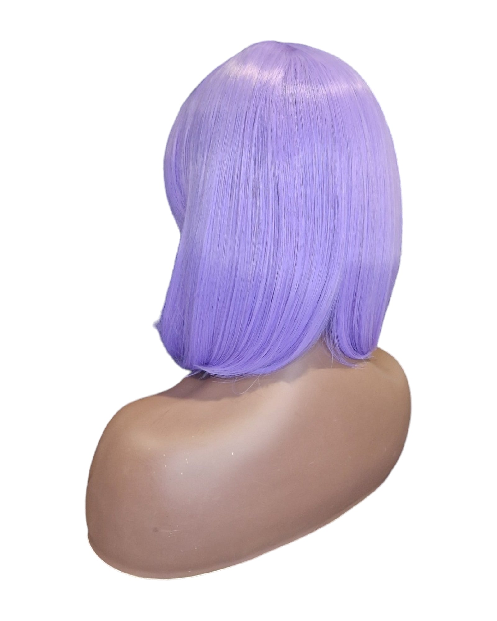 Lilac Purple Bob Hairstyle Wig. Iris