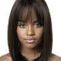 Dark Chocolate Brown Bob Wig. Faith.