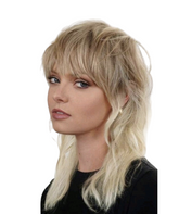 Rock Chick Glam Mullet Wig - Blonde Bombshell Edit. Miley wig.-CelebWigs