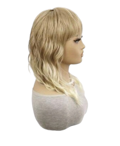 Rock Chick Glam Mullet Wig - Blonde Bombshell Edit. Miley wig.-CelebWigs