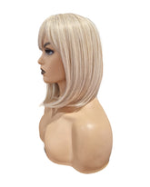 Platinum Blonde Bob Hairstyle Wig. Katie-CelebWigs