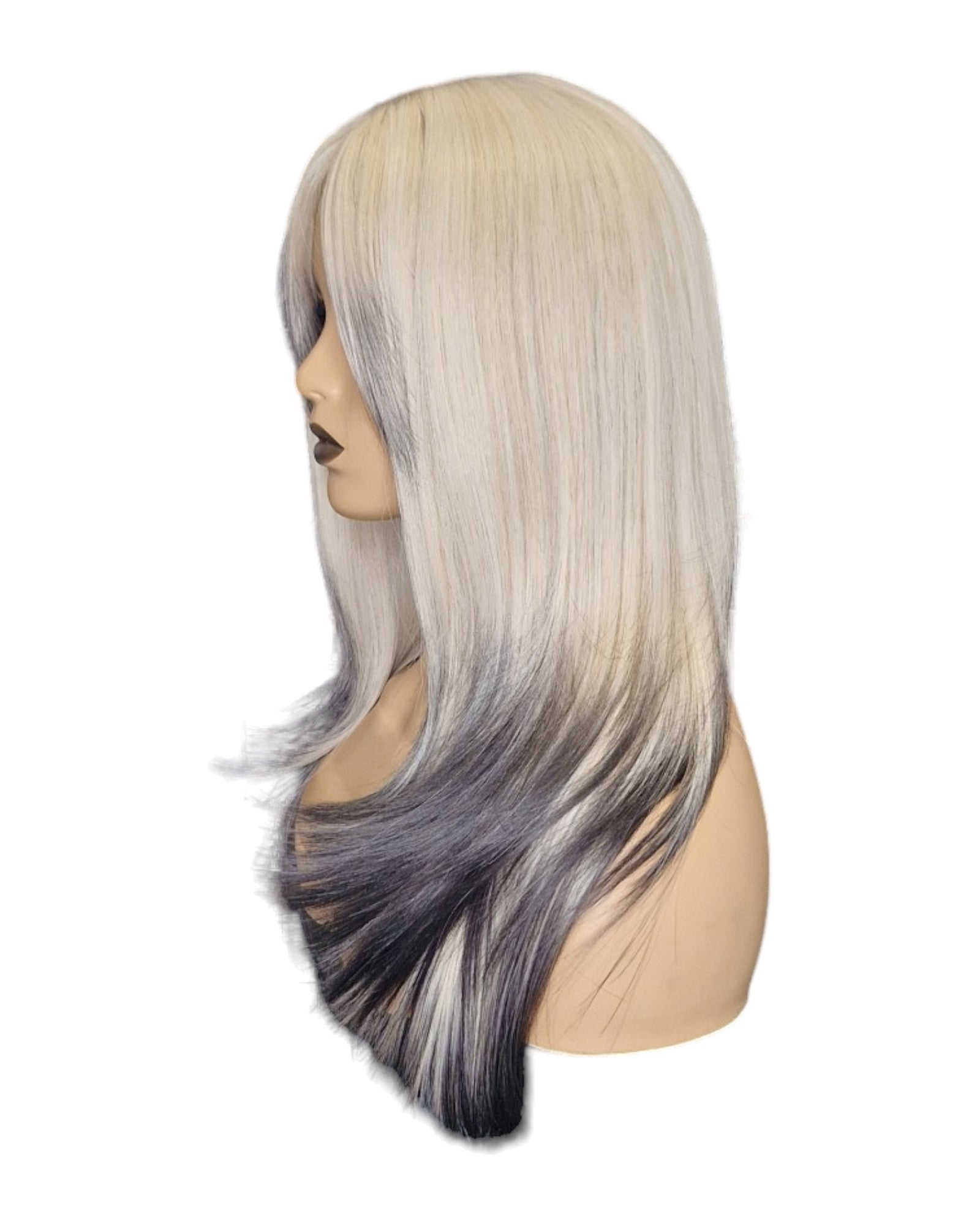 Dark Tipped Blonde Face Framing Wig. Willow-CelebWigs