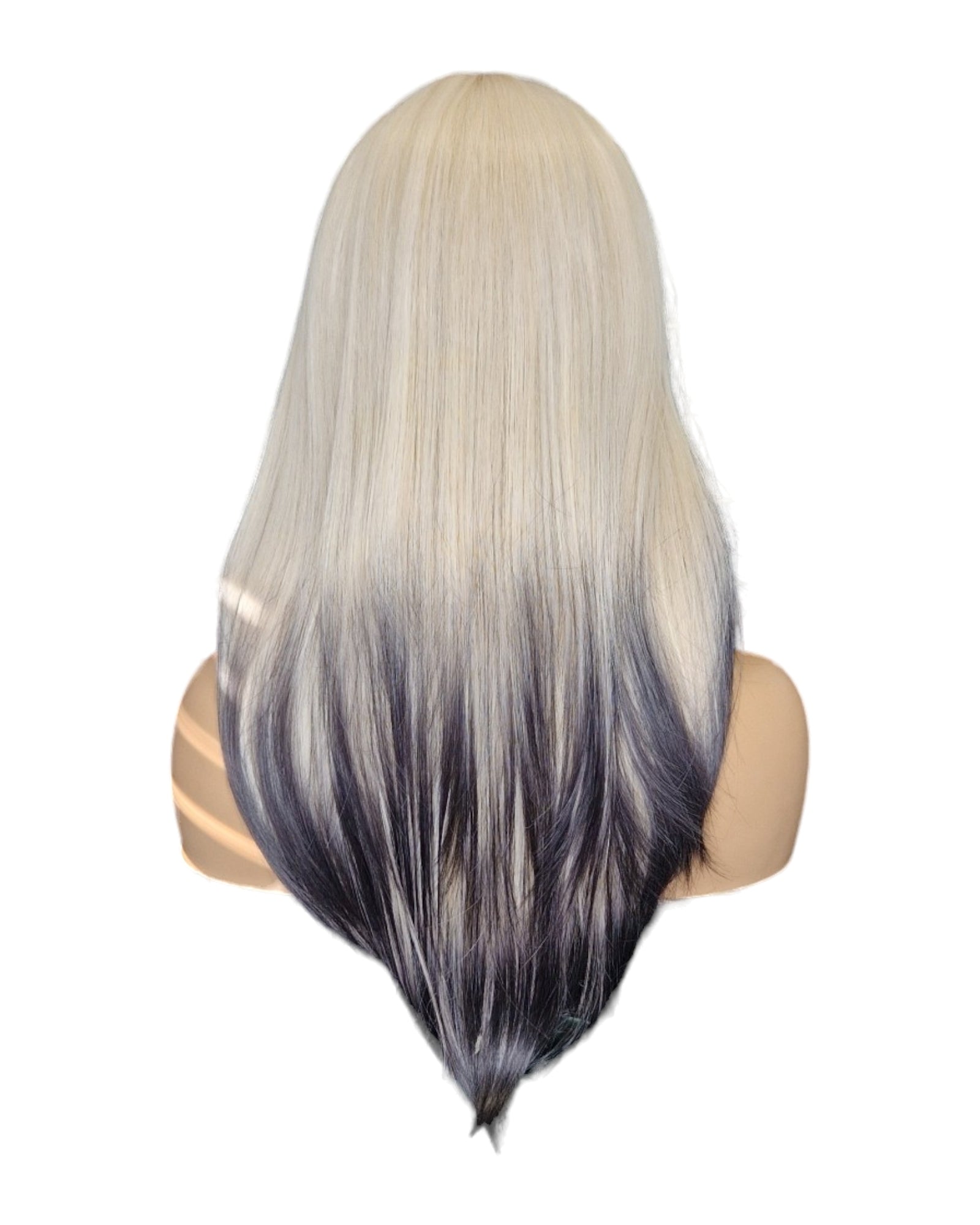 Dark Tipped Blonde Face Framing Wig. Willow-CelebWigs